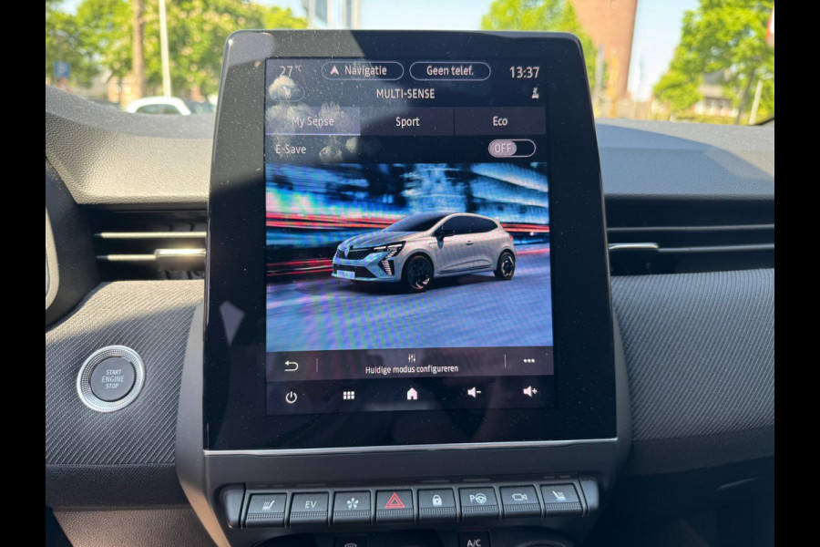 Renault Clio 1.6 E-Tech Full Hybrid 145 esprit Alpine Bose Sound / 360 camera / P-sensoren / Stoel & stuurwiel verw.