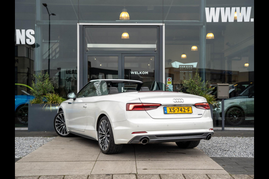 Audi A5 Cabriolet 2.0 TFSI Quattro Sport Pro Line S / RS-stoelen / Keyless / CarPlay / Virtual / Camera / Blind spot / Audi sound