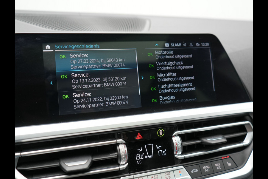 BMW 3 Serie Touring 330e M Sport Plug In Hybrid Dealer O.H. PHEV | Panodak | Lederen Sportstoelen Verwarmd | Adaptive Cruise | Navigatie | Apple Carplay | Camera | DAB | Sfeerverlichting |