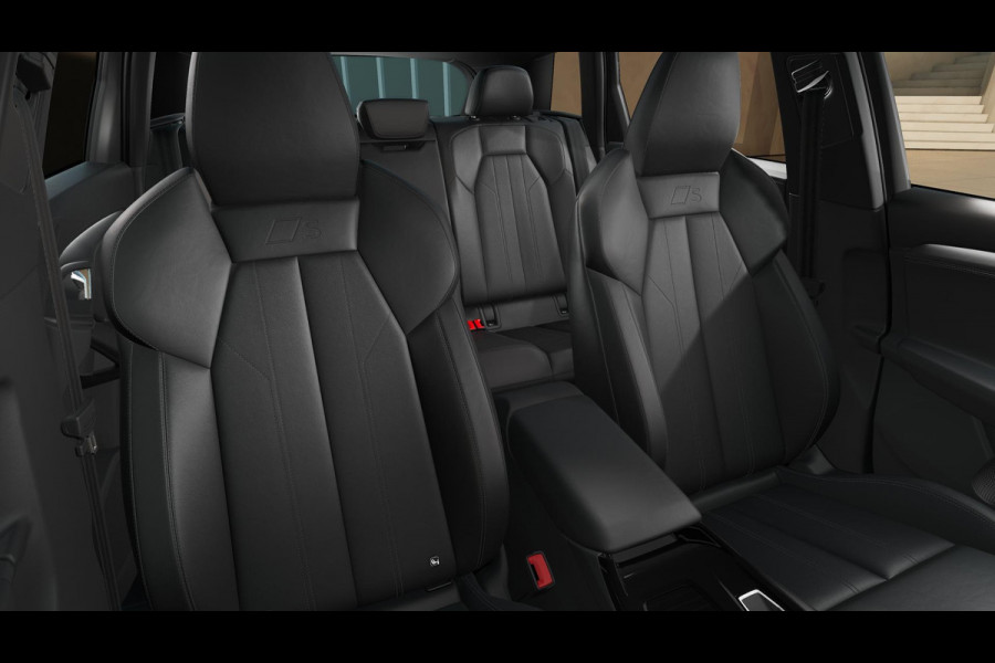 Audi Q6 e-tron S edition 83 kWh Tech Pro, panoramadak, leder interieur, privacy glas, adapaptive air suspension, omgevingscamara's, key-less entry, adaptive cruise control