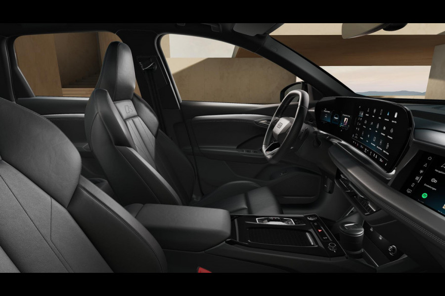 Audi Q6 e-tron S edition 83 kWh Tech Pro, panoramadak, leder interieur, privacy glas, adapaptive air suspension, omgevingscamara's, key-less entry, adaptive cruise control