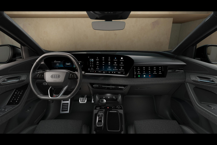Audi Q6 e-tron S edition 83 kWh key-less entry, adapative cruise control, omgevingscamera's