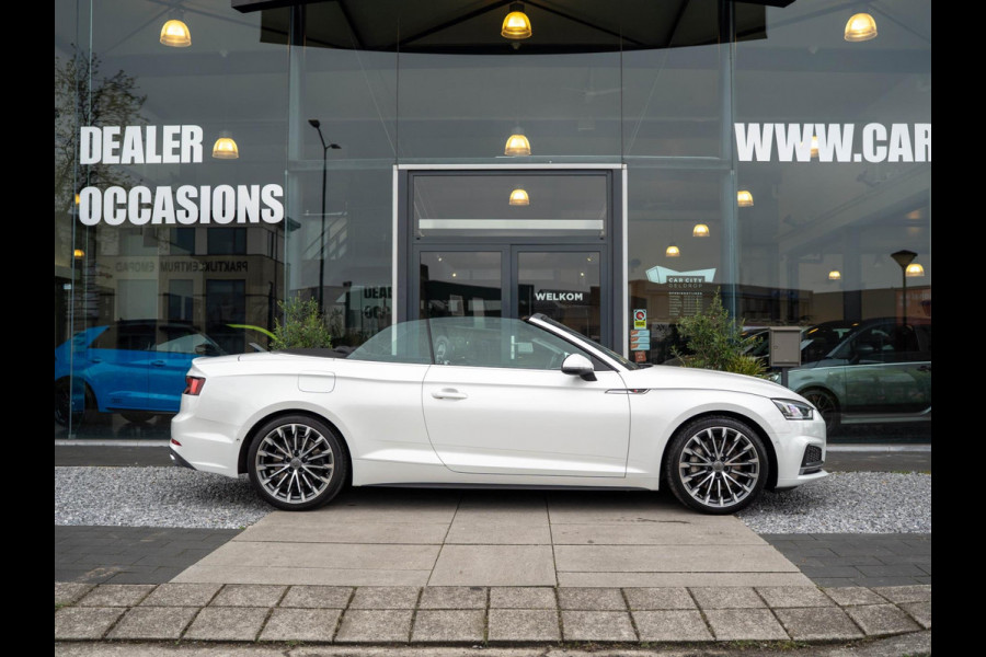 Audi A5 Cabriolet 2.0 TFSI Quattro Sport Pro Line S / RS-stoelen / Keyless / CarPlay / Virtual / Camera / Blind spot / Audi sound