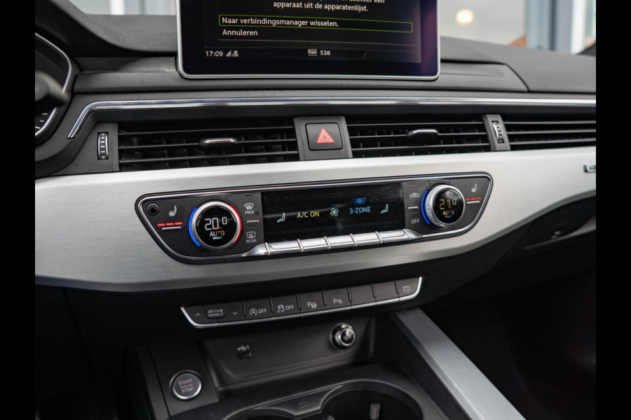 Audi A5 Cabriolet 2.0 TFSI Quattro Sport Pro Line S / RS-stoelen / Keyless / CarPlay / Virtual / Camera / Blind spot / Audi sound