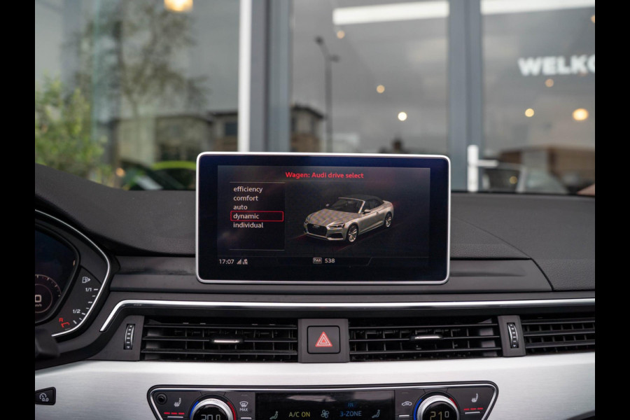 Audi A5 Cabriolet 2.0 TFSI Quattro Sport Pro Line S / RS-stoelen / Keyless / CarPlay / Virtual / Camera / Blind spot / Audi sound