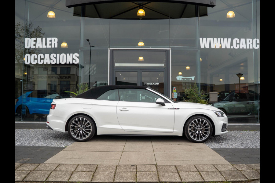 Audi A5 Cabriolet 2.0 TFSI Quattro Sport Pro Line S / RS-stoelen / Keyless / CarPlay / Virtual / Camera / Blind spot / Audi sound