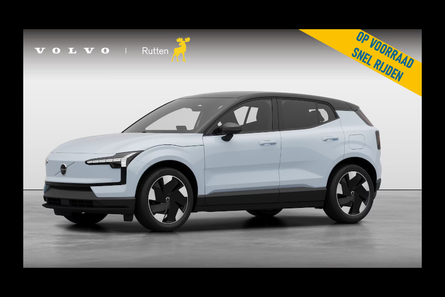 Volvo EX30 272PK Ext. Range Plus / Nu van €45.995 Voor €38.495! / / Adaptieve Cruise Control/ Dodehoek Detectie / Parkeersensoren voor en achter/ Achteruitrijcamera/ Warmtepomp/ Google Services/W