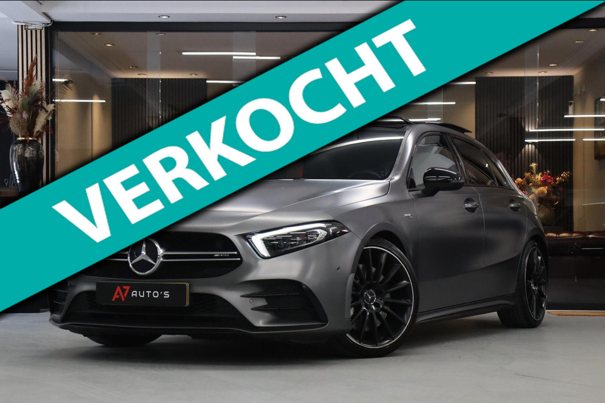 Mercedes-Benz A-Klasse AMG 35 4MATIC PANODAK/AMGSTUUR/BURM/VOL Mercedes-Benz A-Klasse AMG 35 4MATIC PANODAK/AMGSTUUR/BURM/VOL