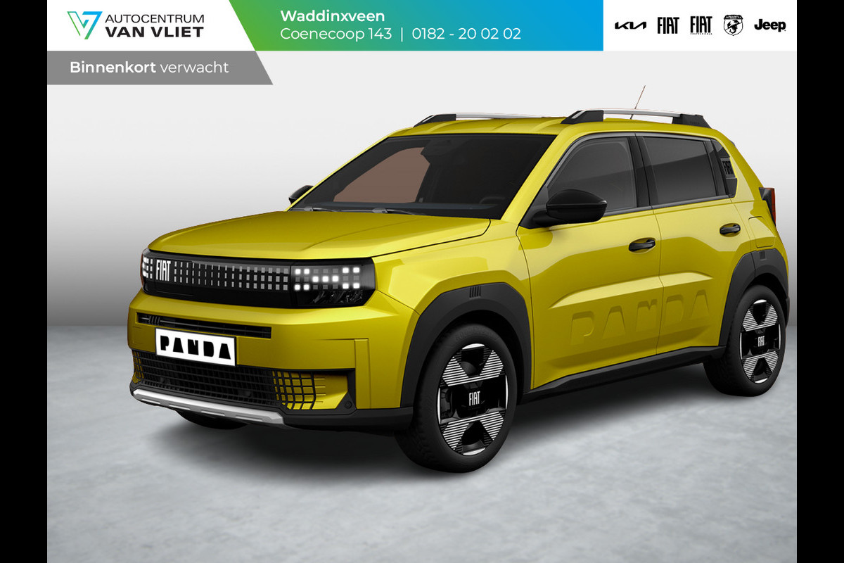 Fiat Grande Panda La Prima 44 kWh | Clima | Cruise | Camera | Apple Carplay | 17" | Navi | Winter Pack Fiat Grande Panda La Prima 44 kWh | Clima | Cruise | Camera | Apple Carplay | 17" | Navi | Winter Pack