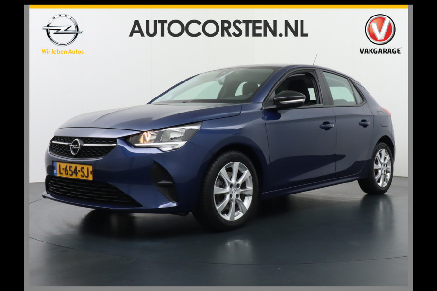 Opel Corsa 1.2T 101PK 5Drs Edition Apple Carplay Android Auto Navi* Airco Cruise Control Lmv 16" Pdc Lane Assist Lichtsensor Verkeersbord detectie Esp Bleutooth (*Navi via app)