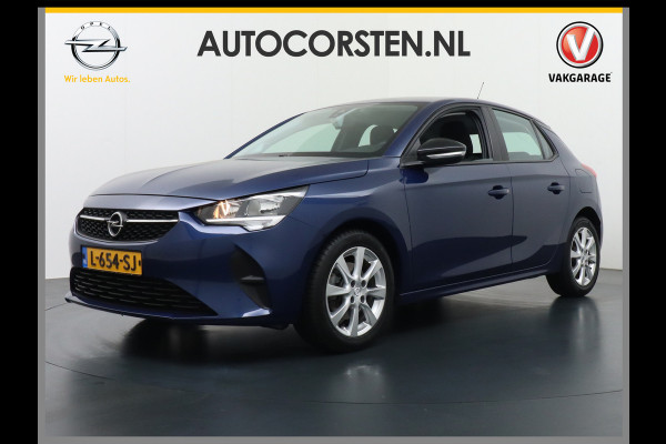 Opel Corsa 1.2T 101PK 5Drs Edition Apple Carplay Android Auto Navi* Airco Cruise Control Lmv 16" Pdc Lane Assist Lichtsensor Verkeersbord detectie Esp Bleutooth (*Navi via app)
