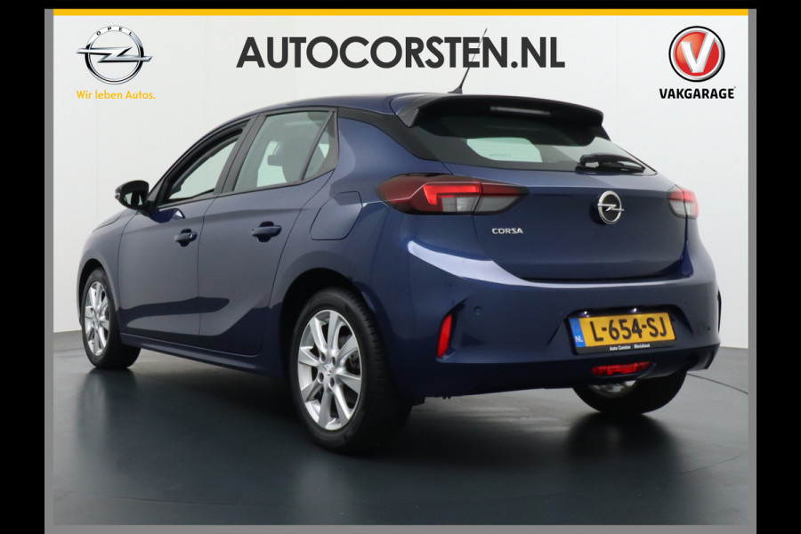 Opel Corsa 1.2T 101PK 5Drs Edition Apple Carplay Android Auto Navi* Airco Cruise Control Lmv 16" Pdc Lane Assist Lichtsensor Verkeersbord detectie Esp Bleutooth (*Navi via app)