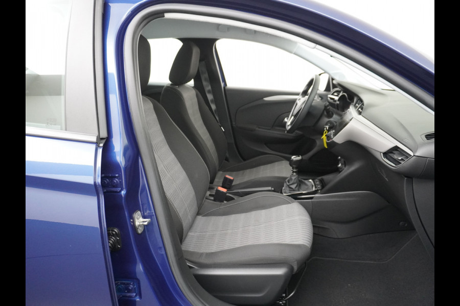 Opel Corsa 1.2T 101PK 5Drs Edition Apple Carplay Android Auto Navi* Airco Cruise Control Lmv 16" Pdc Lane Assist Lichtsensor Verkeersbord detectie Esp Bleutooth (*Navi via app)