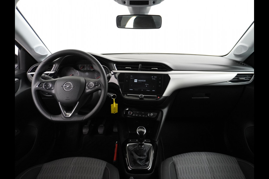 Opel Corsa 1.2T 101PK 5Drs Edition Apple Carplay Android Auto Navi* Airco Cruise Control Lmv 16" Pdc Lane Assist Lichtsensor Verkeersbord detectie Esp Bleutooth (*Navi via app)