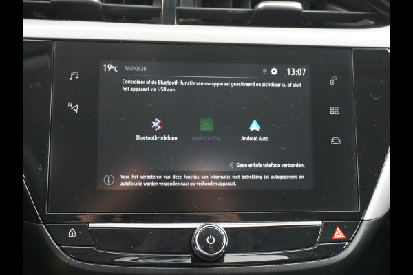 Opel Corsa 1.2T 101PK 5Drs Edition Apple Carplay Android Auto Navi* Airco Cruise Control Lmv 16" Pdc Lane Assist Lichtsensor Verkeersbord detectie Esp Bleutooth (*Navi via app)