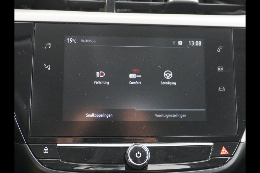 Opel Corsa 1.2T 101PK 5Drs Edition Apple Carplay Android Auto Navi* Airco Cruise Control Lmv 16" Pdc Lane Assist Lichtsensor Verkeersbord detectie Esp Bleutooth (*Navi via app)