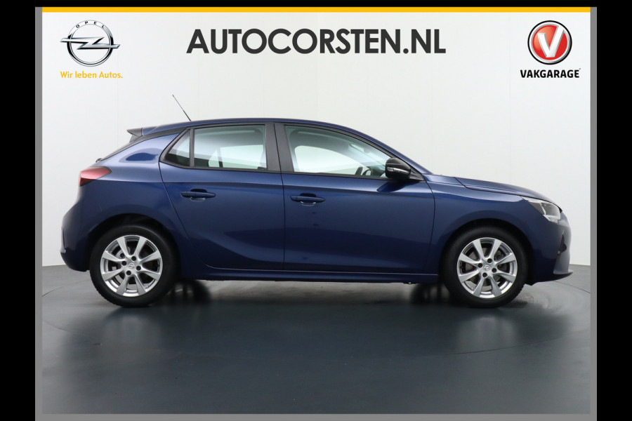 Opel Corsa 1.2T 101PK 5Drs Edition Apple Carplay Android Auto Navi* Airco Cruise Control Lmv 16" Pdc Lane Assist Lichtsensor Verkeersbord detectie Esp Bleutooth (*Navi via app)