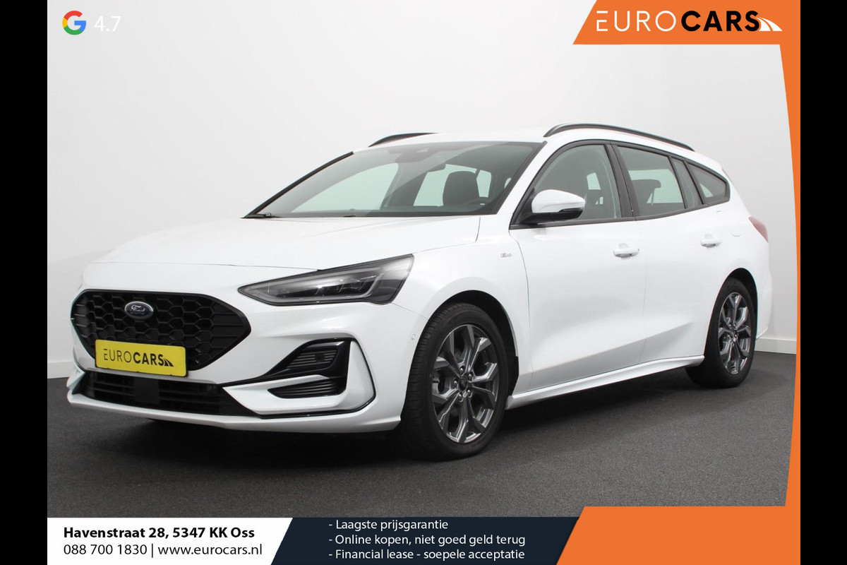 Ford FOCUS Wagon 1.0 125pk Hybrid ST Line Navigatie Climate Control Led Dab Camera Parkeer sensoren Cruise Control Lichtmetalen velgen Ford FOCUS Wagon 1.0 125pk Hybrid ST Line Navigatie Climate Control Led Dab Camera Parkeer sensoren Cruise Control Lichtmetalen velgen