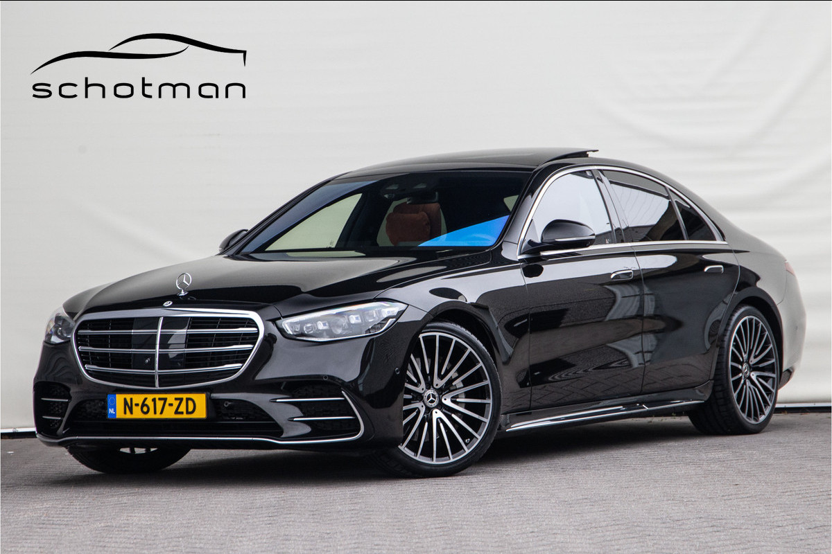 Mercedes-Benz S-Klasse 400d 4MATIC AMG Exclusief, Achterasbesturing, Massage, 21" Mercedes-Benz S-Klasse 400d 4MATIC AMG Exclusief, Achterasbesturing, Massage, 21"