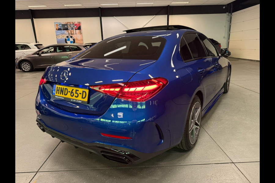 Mercedes-Benz C-Klasse 300 e AMG BLACK-LINE 313PK PANO/V-COCKPIT/NAVI/DAB/CARPLAY/CAM///