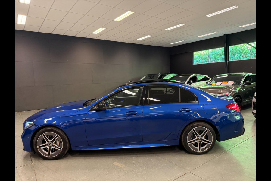 Mercedes-Benz C-Klasse 300 e AMG BLACK-LINE 313PK PANO/V-COCKPIT/NAVI/DAB/CARPLAY/CAM///