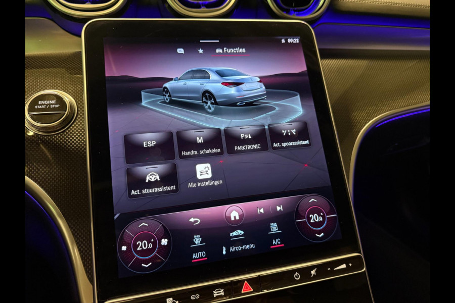 Mercedes-Benz C-Klasse 300 e AMG BLACK-LINE 313PK PANO/V-COCKPIT/NAVI/DAB/CARPLAY/CAM///