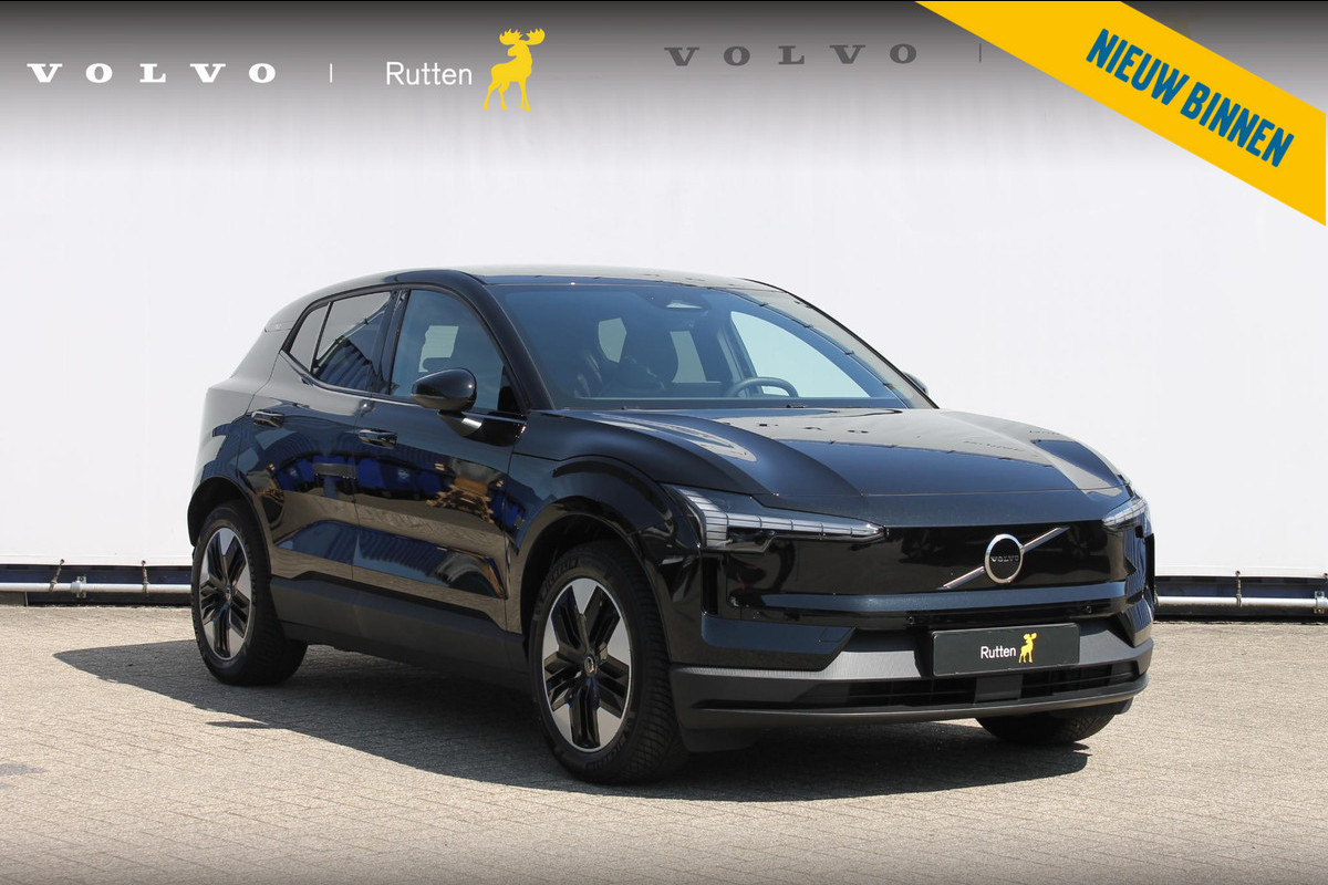 Volvo EX30 Single Motor Plus 272PK Automaat 51 kWh Google Services / 18" lichtmetalen velgen incl all seasonbanden / Parkeer sensoren voor en achter met parkeercamera achter / Adaptieve Cruise Control Volvo EX30 Single Motor Plus 272PK Automaat 51 kWh Google Services / 18" lichtmetalen velgen incl all seasonbanden / Parkeer sensoren voor en achter met parkeercamera achter / Adaptieve Cruise Control
