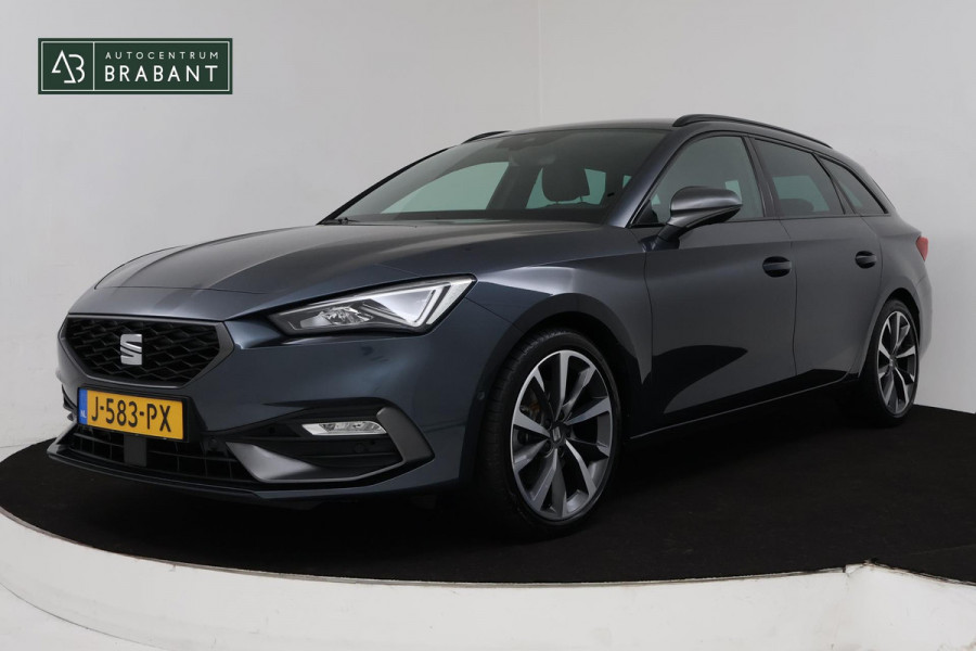 Seat Leon Sportstourer 1.5 eTSI FR (PARKEERSENSOREN, CRUISE, STUURVERWARMING, CAMERA, NAVIGATIE, SFEERVERLICHTING)