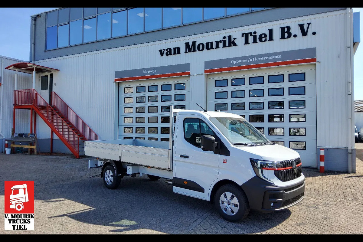 Renault Master 150.35 L4H1 EL EURO 6 OPEN LAADBAK - V-26-JHG - BPM VRIJ!