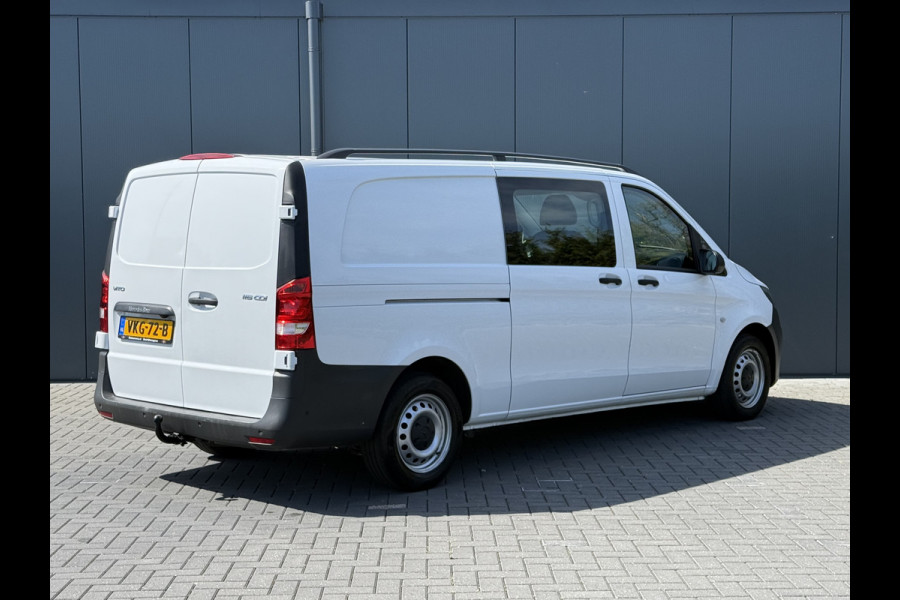 Mercedes-Benz Vito 116 CDI 164 PK / **18.900 KM**/ L3H1 / DUBBELE CABINE / AIRCO / CRUISE / CAMERA / TREKHAAK