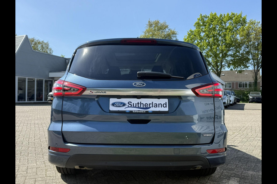 Ford S-Max 2.5 FHEV Titanium 7pers 190pk | Panoramadak | Achteruitrijcamera | Stoelverwarming | Ambient Lightning | SYNC 3 Navigatie