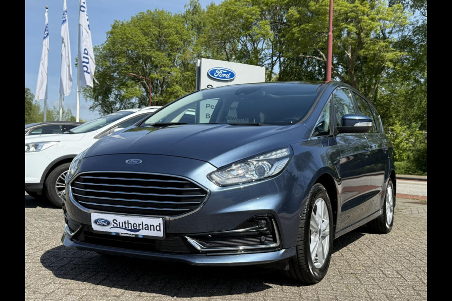 Ford S-Max 2.5 FHEV Titanium 7pers 190pk | Panoramadak | Achteruitrijcamera | Stoelverwarming | Ambient Lightning | SYNC 3 Navigatie