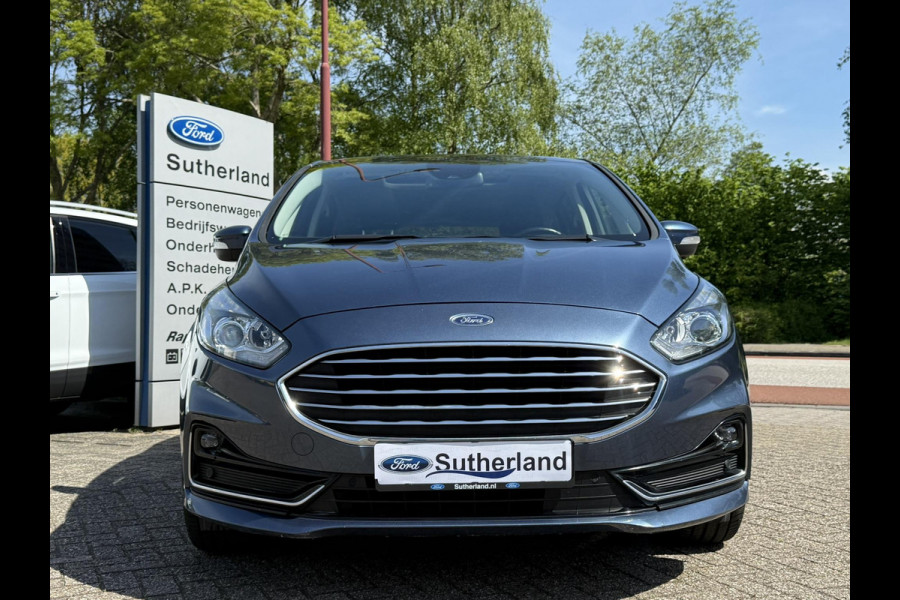 Ford S-Max 2.5 FHEV Titanium 7pers 190pk | Panoramadak | Achteruitrijcamera | Stoelverwarming | Ambient Lightning | SYNC 3 Navigatie