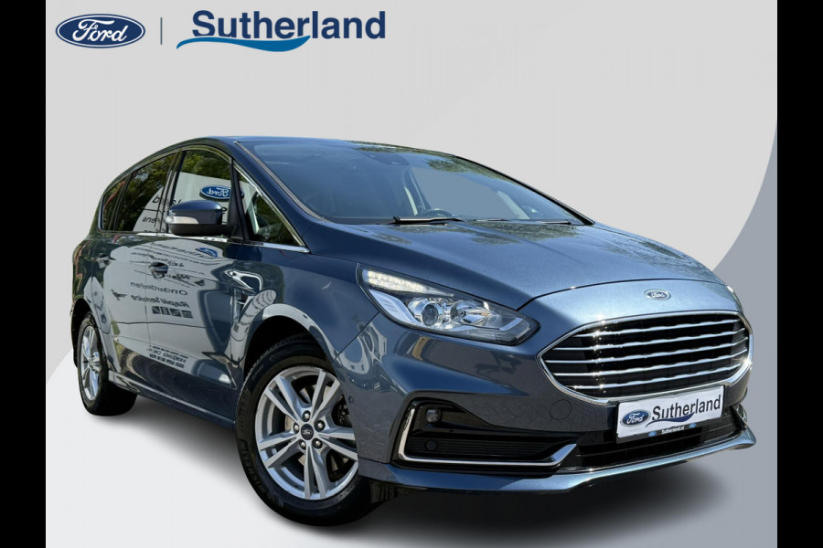 Ford S-Max 2.5 FHEV Titanium 7pers 190pk | Panoramadak | Achteruitrijcamera | Stoelverwarming | Ambient Lightning | SYNC 3 Navigatie