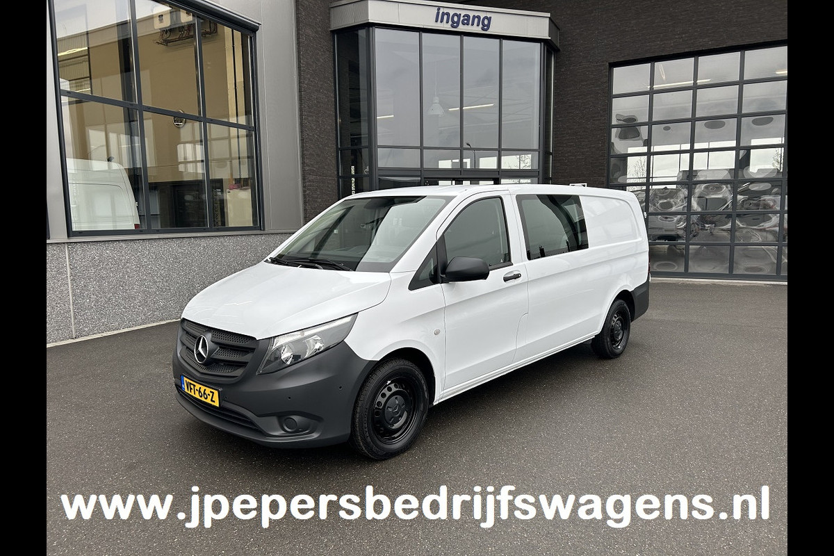 Mercedes-Benz Vito 114 CDI Extra Lang D.C. / Trekhaak / Navigatie / Camera / Cruise control / Airco / Achterdeuren Mercedes-Benz Vito 114 CDI Extra Lang D.C. / Trekhaak / Navigatie / Camera / Cruise control / Airco / Achterdeuren