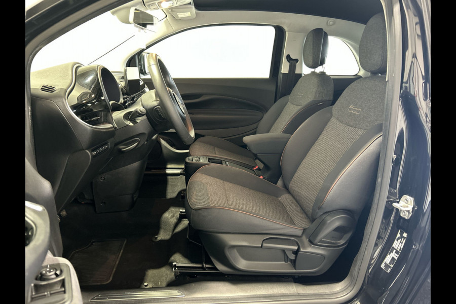 Fiat 500E CABRIO Icon 42 kWh | Navigatie | Automatische airco | Achteruitrijcamera |  SoH (batterijcheck) 90.59 % score!
