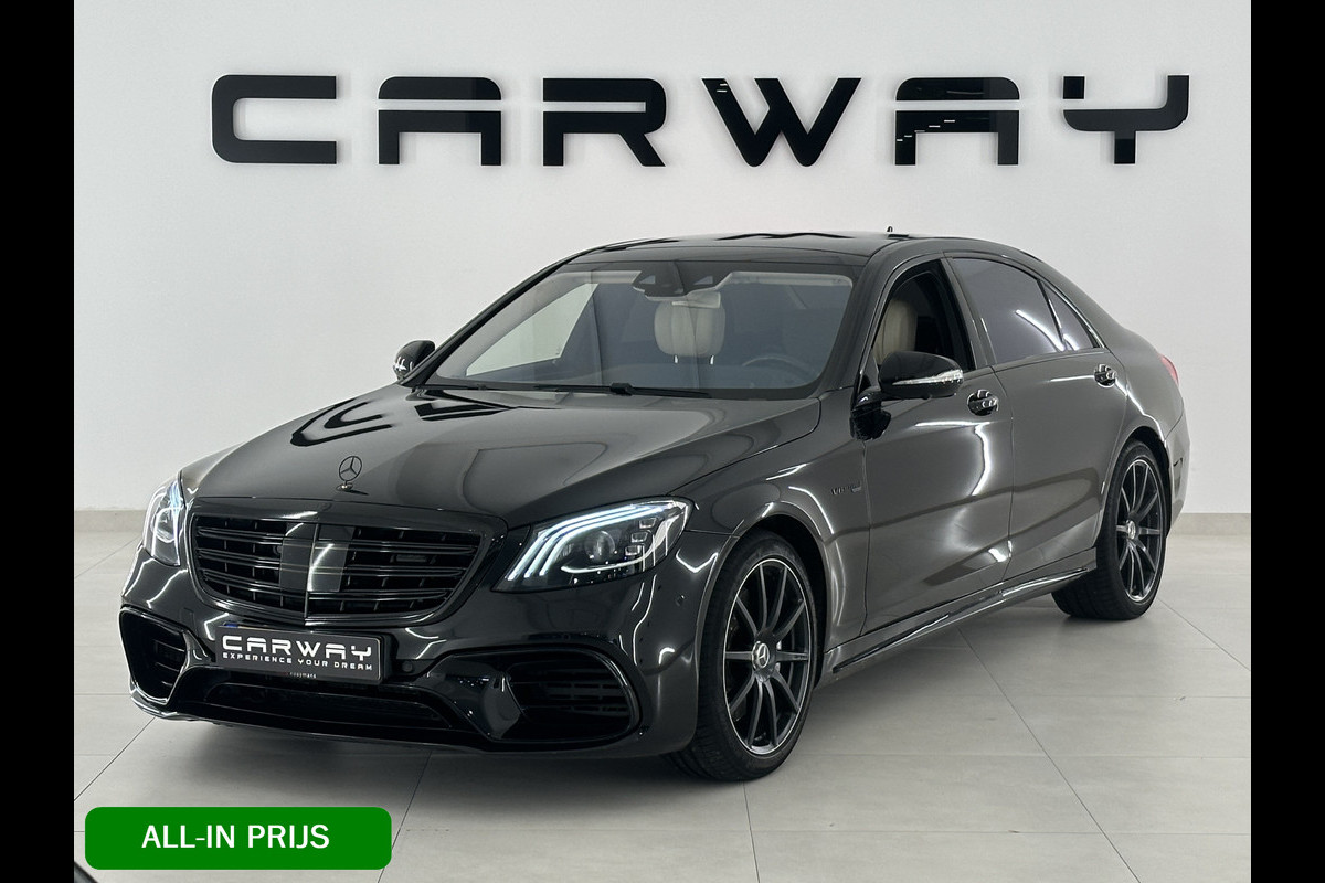 Mercedes-Benz S-Klasse 63 AMG L BTW-AUTO Facelift 4Matic+Designo Premium Plus Night Visio