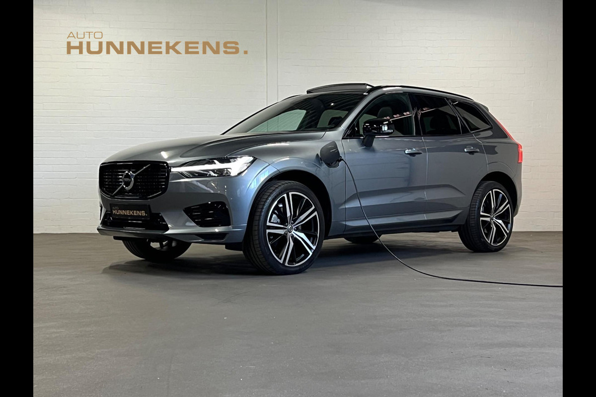 Volvo XC60 Recharge T6 AWD R-Design Open dak | Trekhaak | Adapt. Cruise c. | BLIS | Keyless | Stoelverwarming V+A Volvo XC60 Recharge T6 AWD R-Design Open dak | Trekhaak | Adapt. Cruise c. | BLIS | Keyless | Stoelverwarming V+A