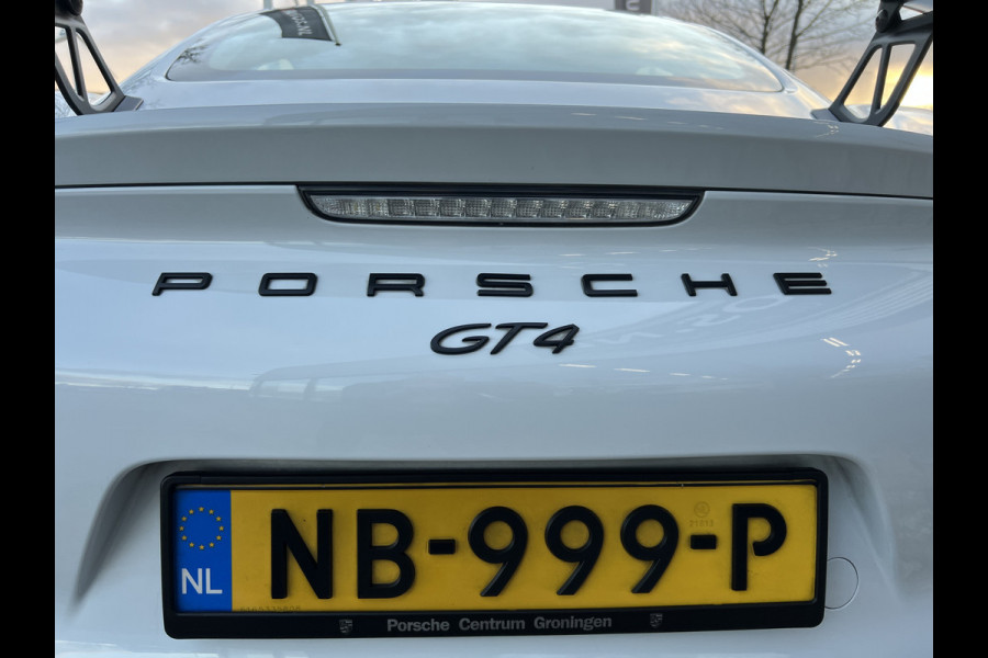 Porsche Cayman GT4 3.8 Nieuwstaat!