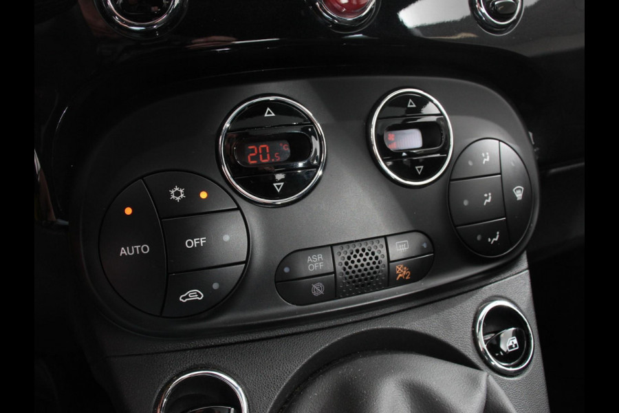 Fiat 500 1.0 Hybrid Dolcevita Finale Panorama dak Cruise Control Climate Control Dab Digitale Cockpit Navigatie Apple Carplay/Android Auto Parkeer Sensoren  Lichtmetalen Velgen Cruise Control
