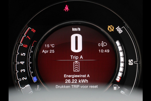Fiat 500 1.0 Hybrid Dolcevita Finale Panorama dak Cruise Control Climate Control Dab Digitale Cockpit Navigatie Apple Carplay/Android Auto Parkeer Sensoren  Lichtmetalen Velgen Cruise Control