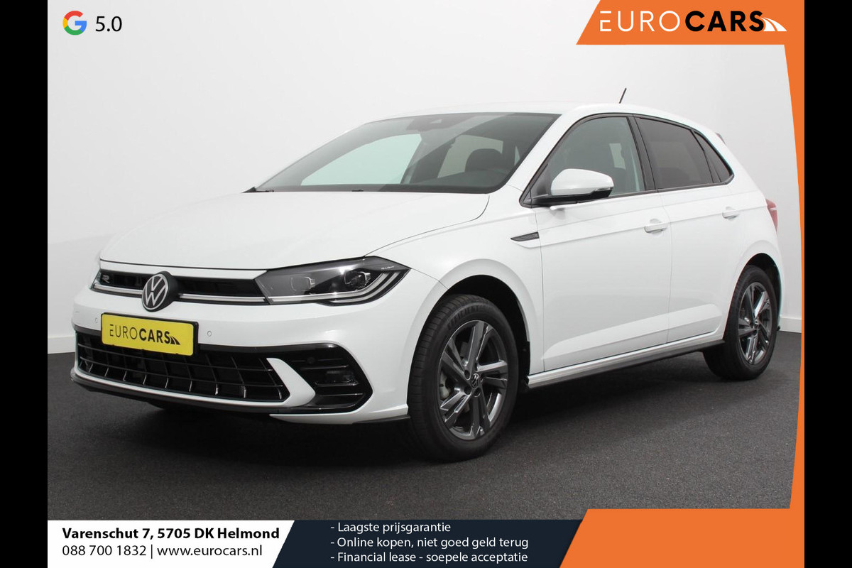Volkswagen Polo 1.0 TSI DSG R-Line Navigatie Apple Carplay/Android Auto Adaptive Cruise Control Parkeersensoren Stoelverwarming Virtual Cockpit Ledverlichting Climate Control Volkswagen Polo 1.0 TSI DSG R-Line Navigatie Apple Carplay/Android Auto Adaptive Cruise Control Parkeersensoren Stoelverwarming Virtual Cockpit Ledverlichting Climate Control
