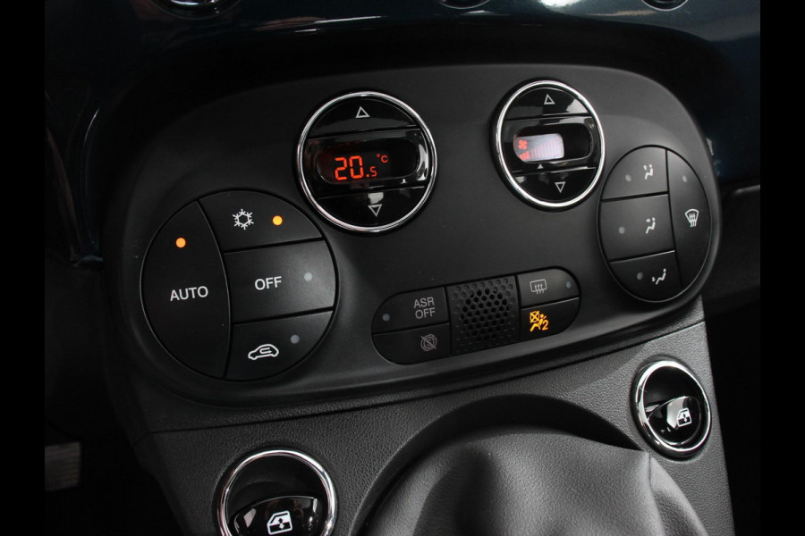 Fiat 500 1.0 Hybrid Dolcevita Finale Panorama dak Climate Control Cruise Control Navigatie Apple Carplay/Android Auto Dab Digitale Cockpit Parkeer Sensoren  Lichtmetalen Velgen Led