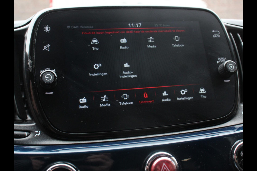 Fiat 500 1.0 Hybrid Dolcevita Finale Panorama dak Climate Control Cruise Control Navigatie Apple Carplay/Android Auto Dab Digitale Cockpit Parkeer Sensoren  Lichtmetalen Velgen Led