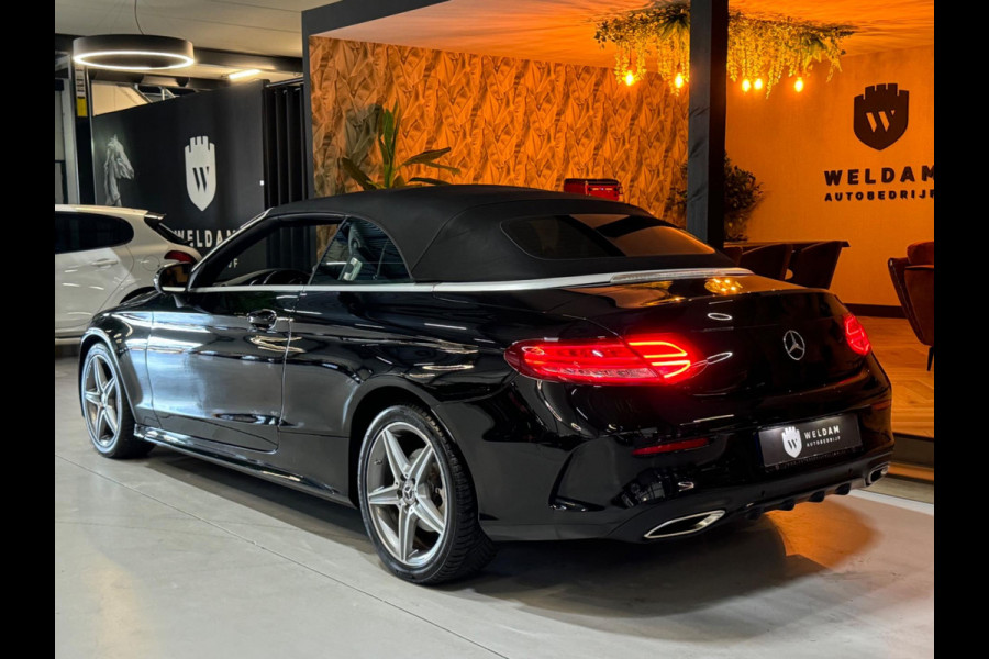 Mercedes-Benz C-Klasse Cabrio 180 AMG Garantie Burmester PDC NekVW StoelVW Sfeer LED Cruise Navi Clima Rijklaar