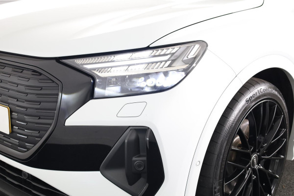 Audi Q4 Sportback e-tron 40 S edition 77 kWh 204pk | Trekhaak | 21 inch lichtmetalen velgen | Parkeercamera | Optiekpakket zwart