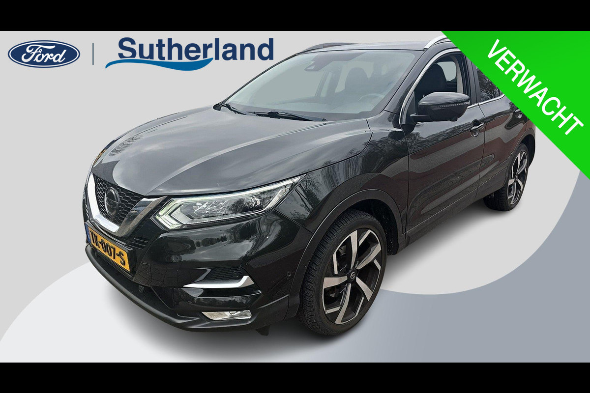Nissan QASHQAI 1.2 Tekna 115pk Trekhaak | Achteruitrijcamera | Dodehoeksensoren | Navigatie | 19 inch velgen Nissan QASHQAI 1.2 Tekna 115pk Trekhaak | Achteruitrijcamera | Dodehoeksensoren | Navigatie | 19 inch velgen