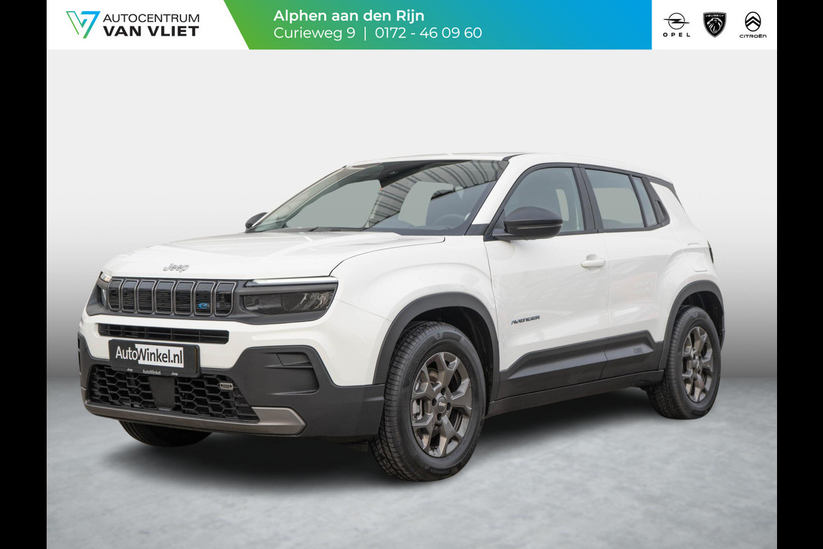 Jeep Avenger Longitude Business Pack 54 kWh | WINTER PACK | CARPLAY | E.C.C. Jeep Avenger Longitude Business Pack 54 kWh | WINTER PACK | CARPLAY | E.C.C.