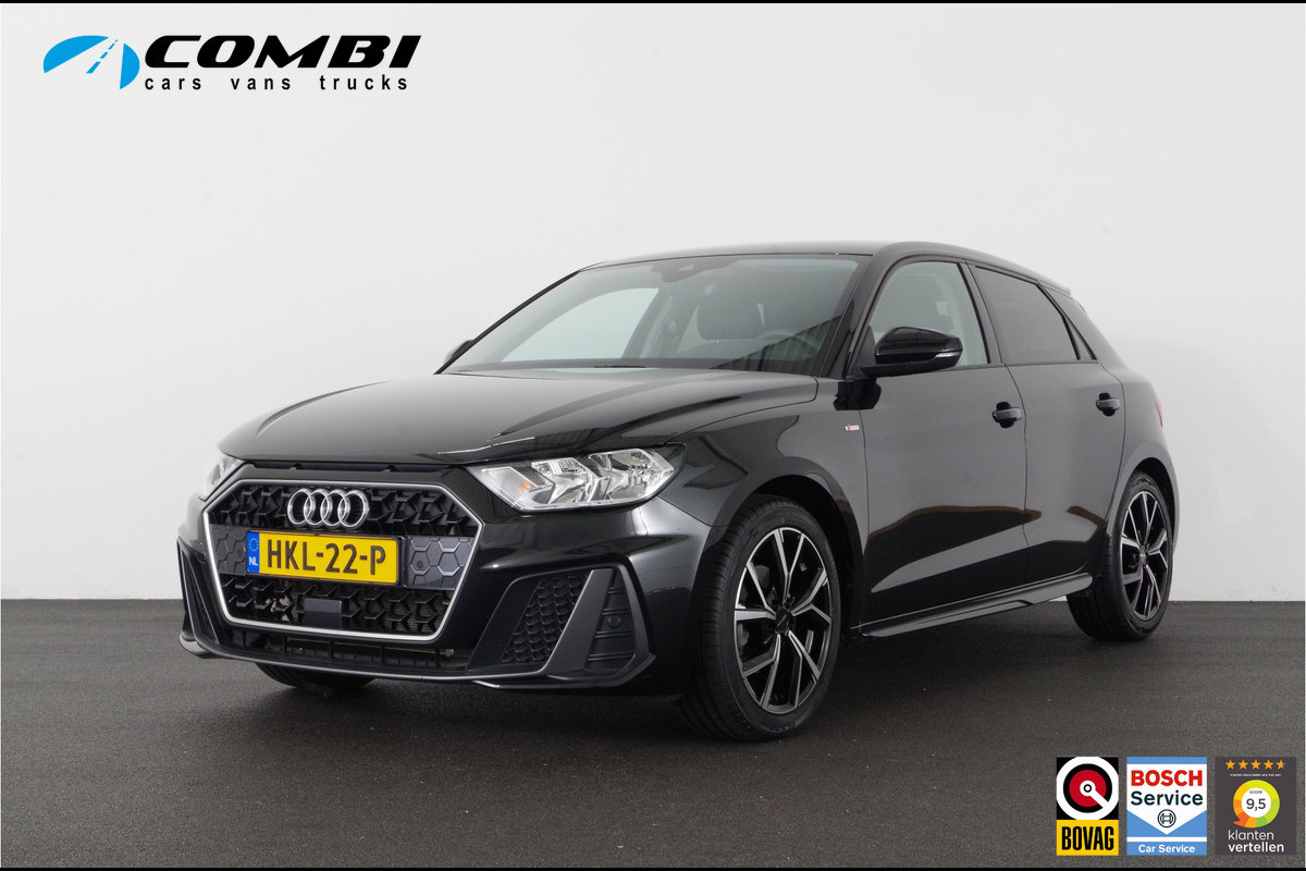 Audi A1 Sportback 30 TFSI 116pk S line > 17inch/Mythos Black/stoelverwarming/Apple Carplay/Android Auto... Audi A1 Sportback 30 TFSI 116pk S line > 17inch/Mythos Black/stoelverwarming/Apple Carplay/Android Auto...