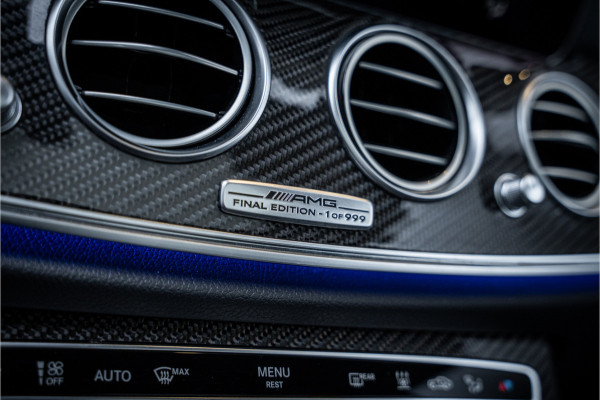 Mercedes-Benz E-Klasse AMG E63 S 4MATIC+ Final Edition 1 of 999 | Keramisch | Panorama | Burmester | Carbon | 360 cam